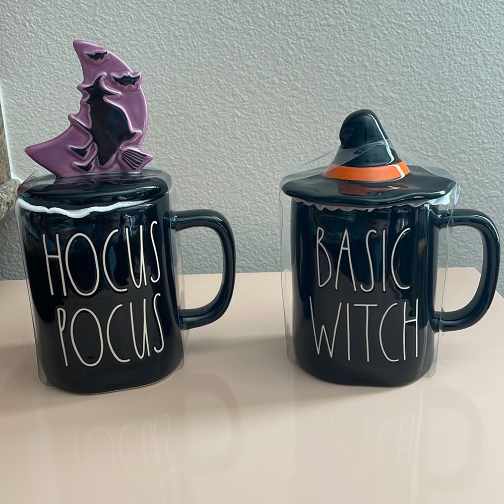 Rae Dunn Halloween Witch Coffee Mug Bundle🧙🏼